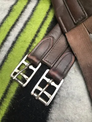 53” brown leather girth FREE POSTAGE