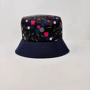 8 Stitches Multi Color Bucket Rain Hat