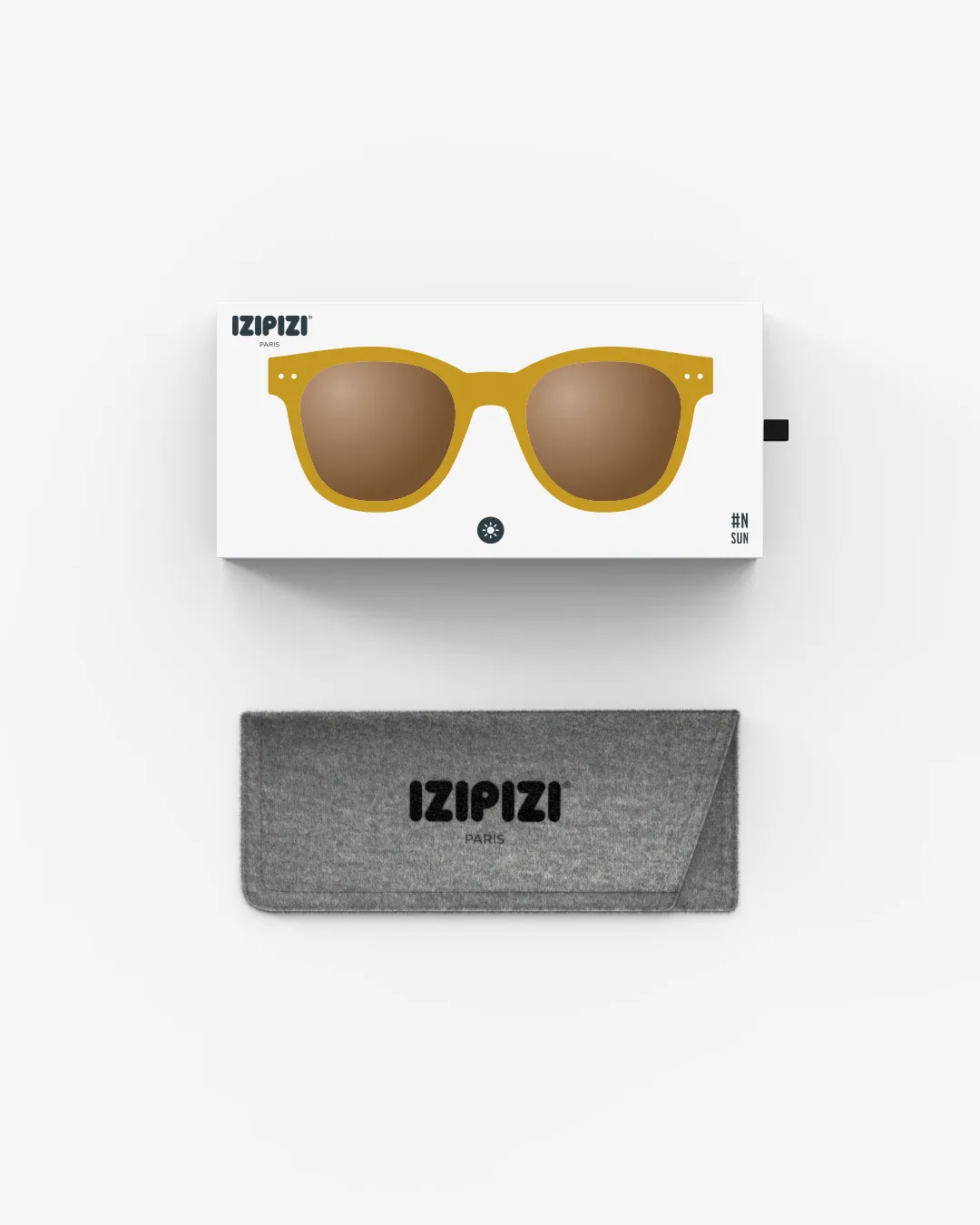 Adult Unisex Sunglasses #N SUN - Golden Green