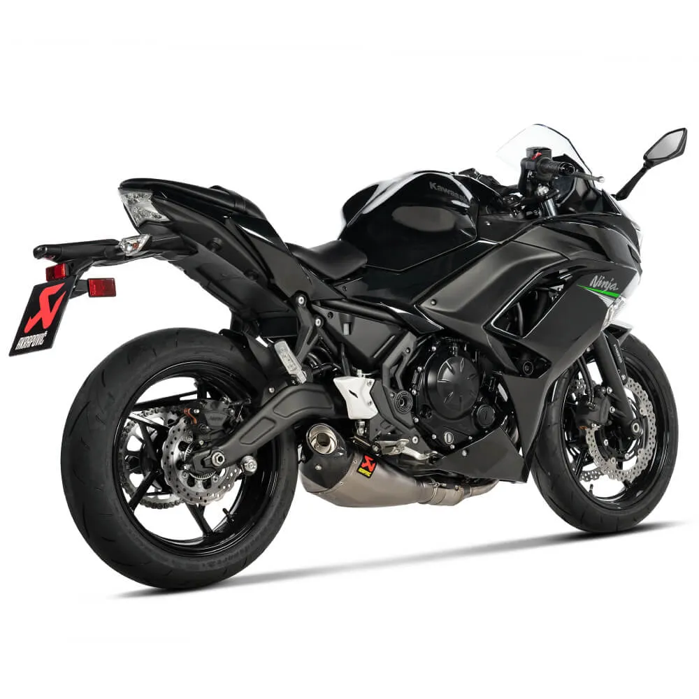 Akrapovic Titanium Silencer Complete Stainless 2-1 System S-K6R14-HEGEHT-1