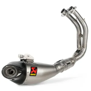 Akrapovic Titanium Silencer Complete Stainless 2-1 System S-K6R14-HEGEHT-1