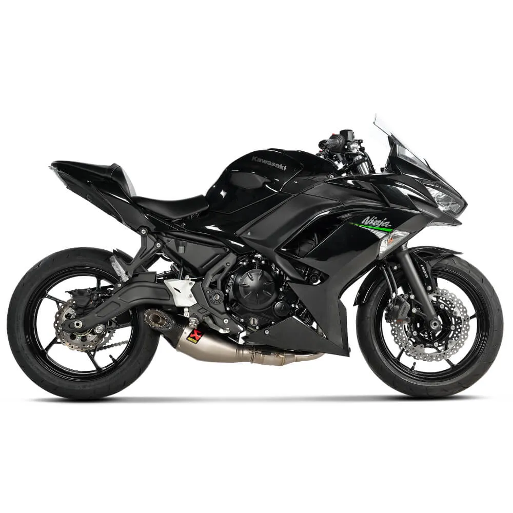 Akrapovic Titanium Silencer Complete Stainless 2-1 System S-K6R14-HEGEHT-1