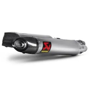 Akrapovic Titanium Twin Silencer Slip-On Kit S-A7SO3-HDT