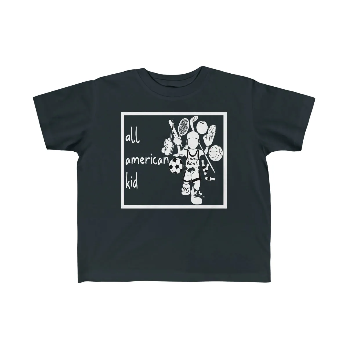 All American Kid - Kid's Fine Jersey Tee - Choose your favorite color