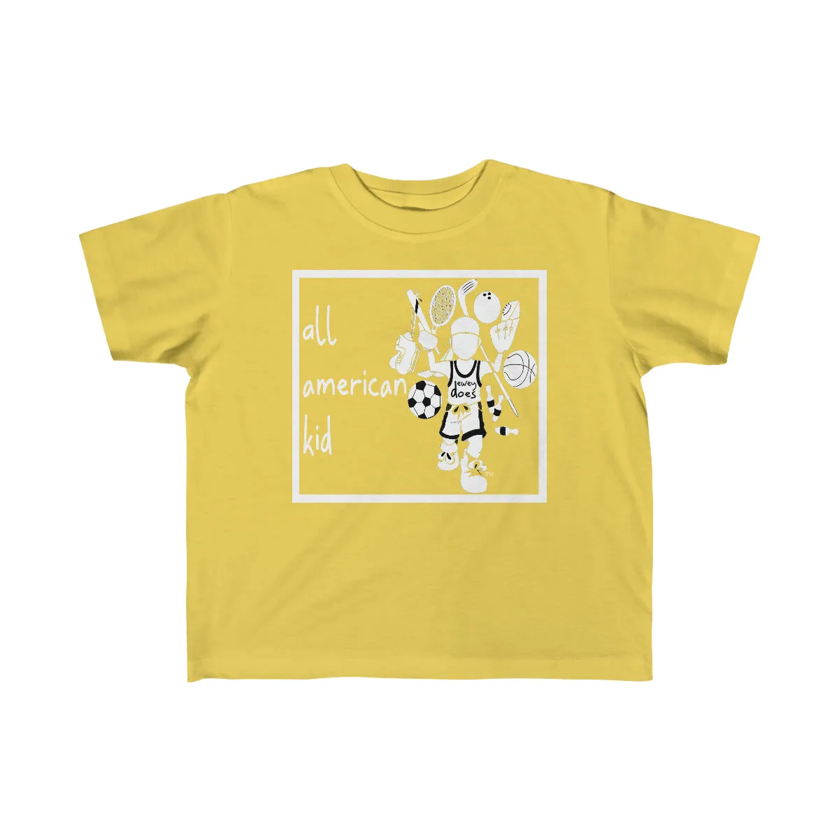 All American Kid - Kid's Fine Jersey Tee - Choose your favorite color