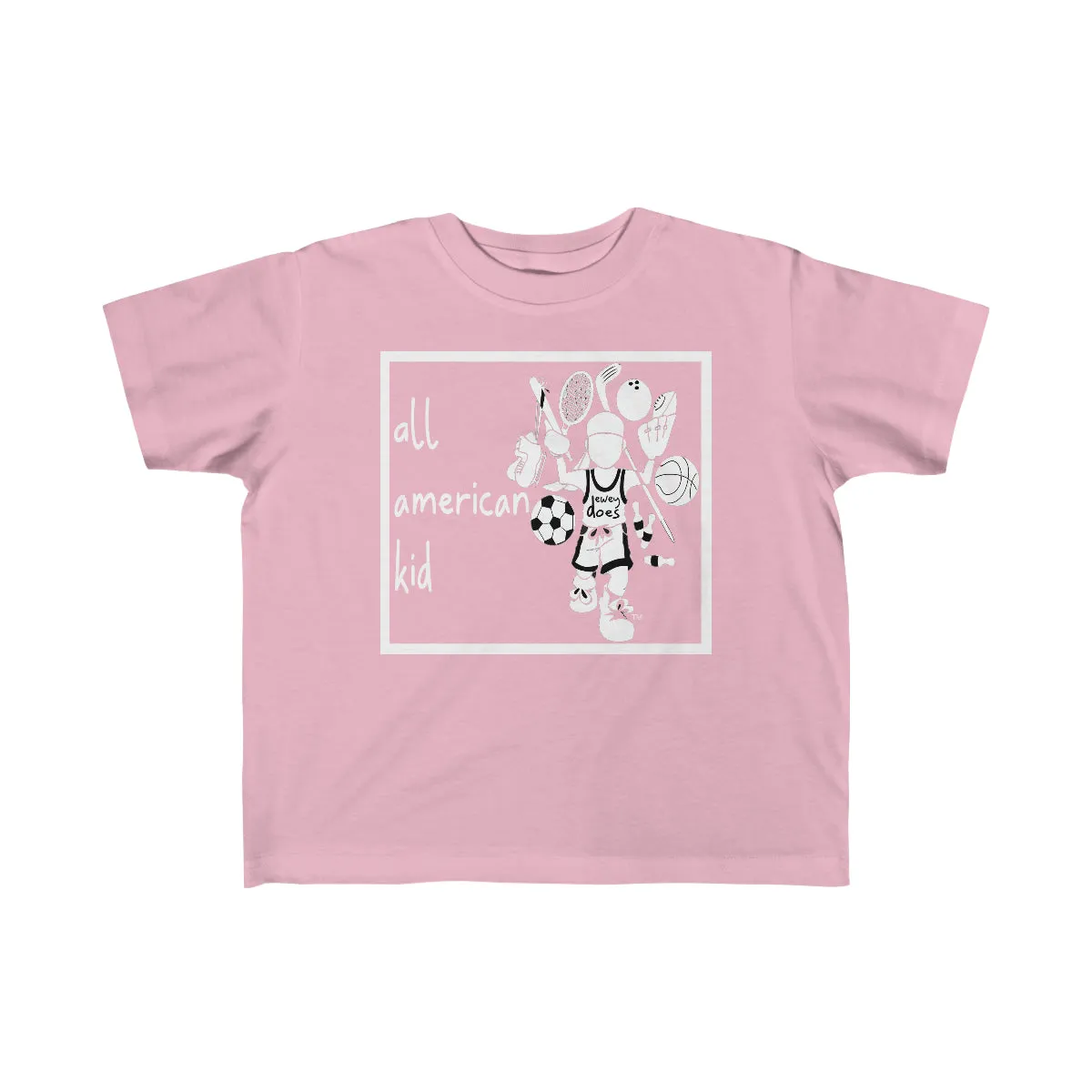 All American Kid - Kid's Fine Jersey Tee - Choose your favorite color