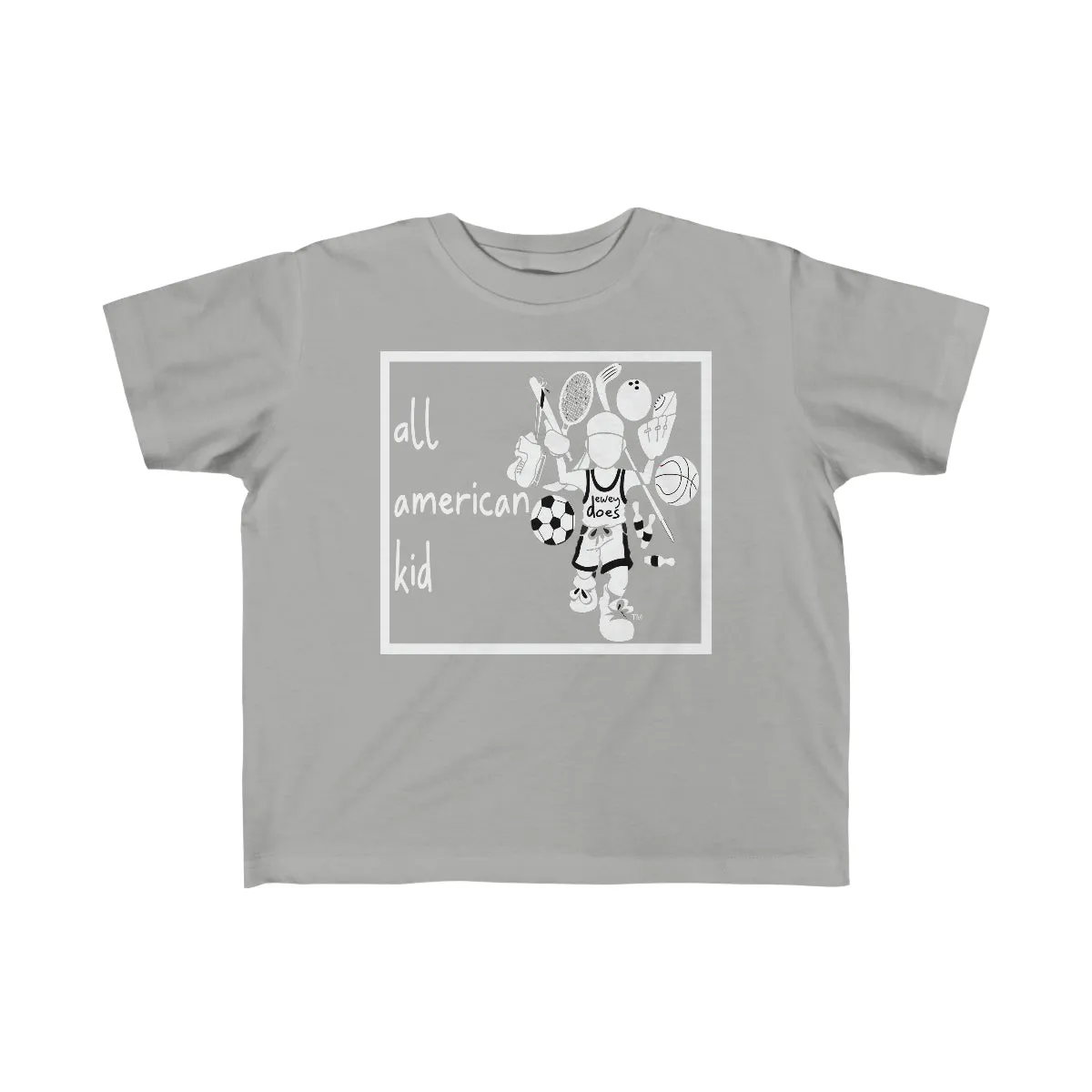 All American Kid - Kid's Fine Jersey Tee - Choose your favorite color