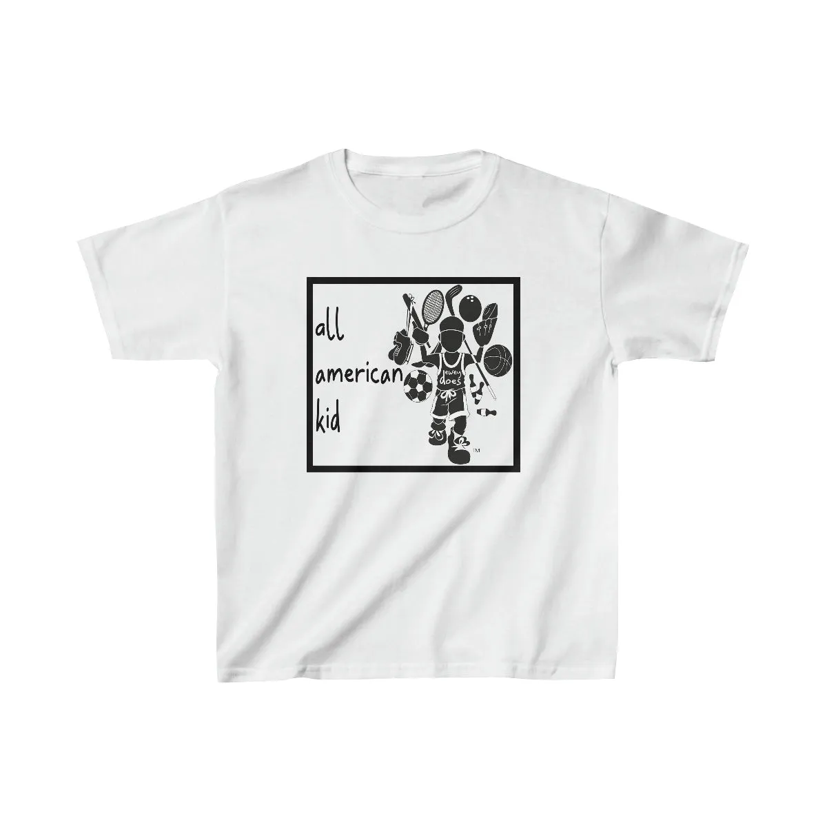 ALL AMERICAN Kid - Kids Heavy Cotton™ Tee