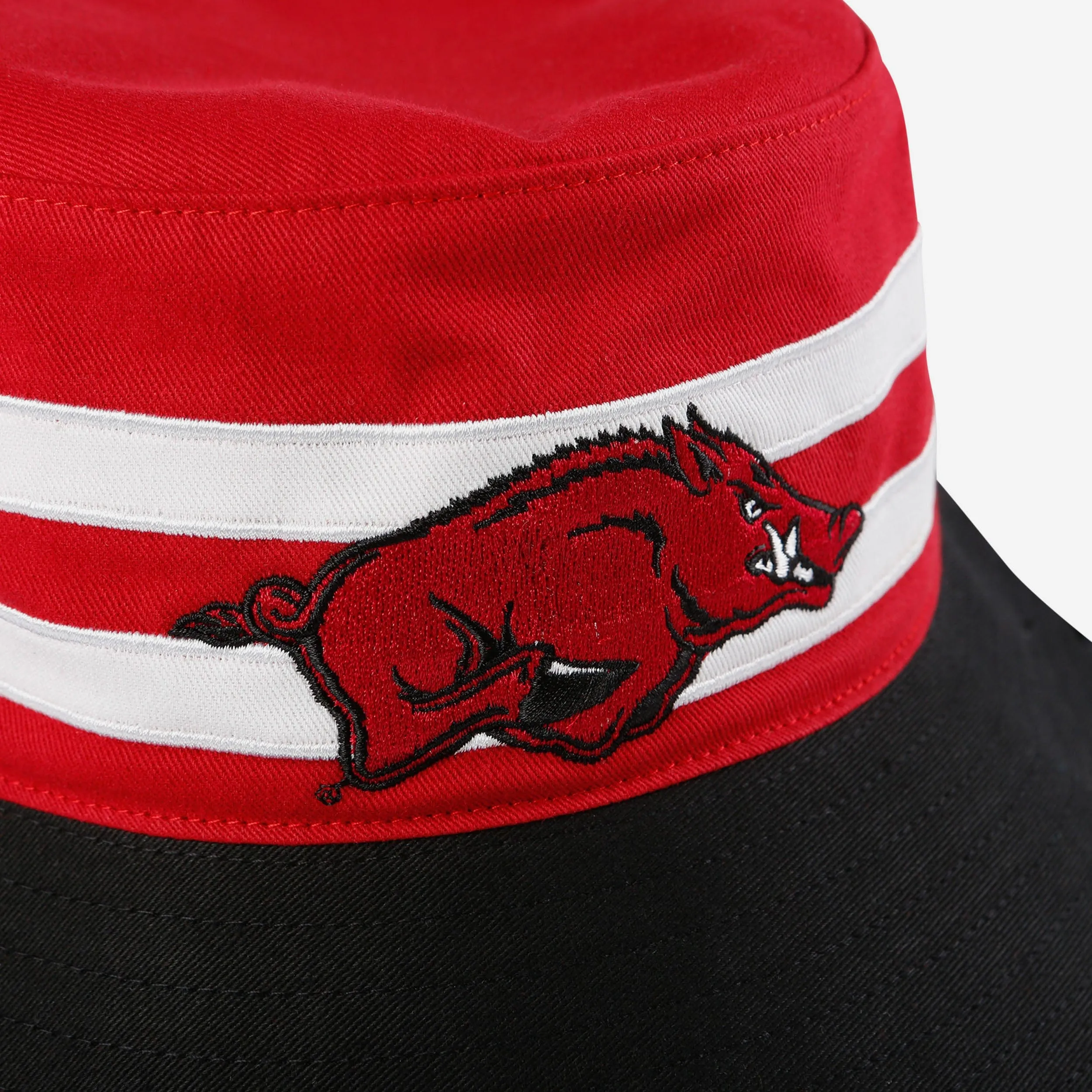 Arkansas Razorbacks Team Stripe Bucket Hat