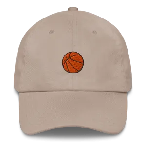 Basketball Embroidered Dad Hat