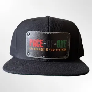 Black Pace-Of-One Snapback