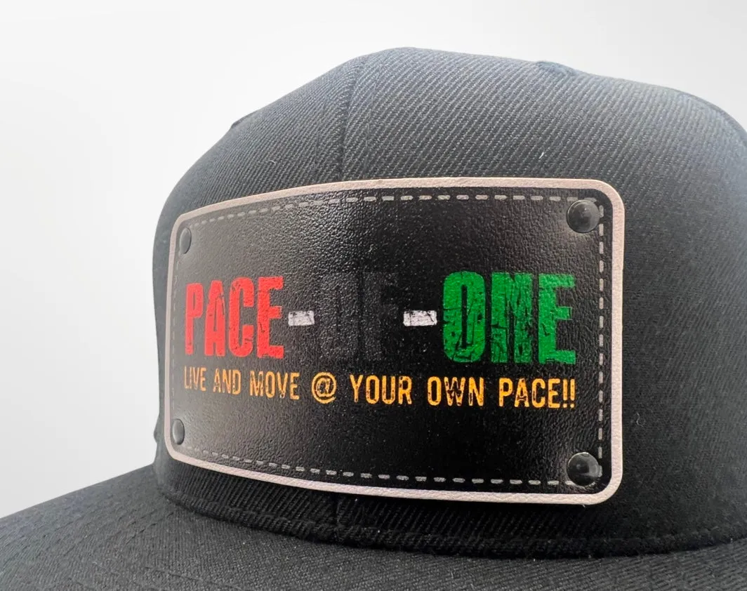 Black Pace-Of-One Snapback