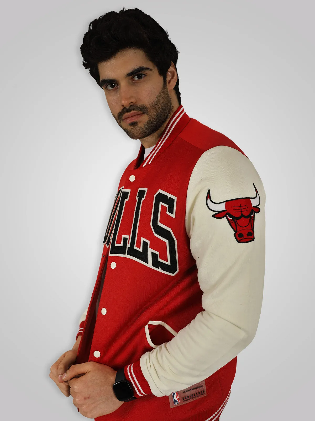 Chicago Bulls: Letterman Jacket - Red