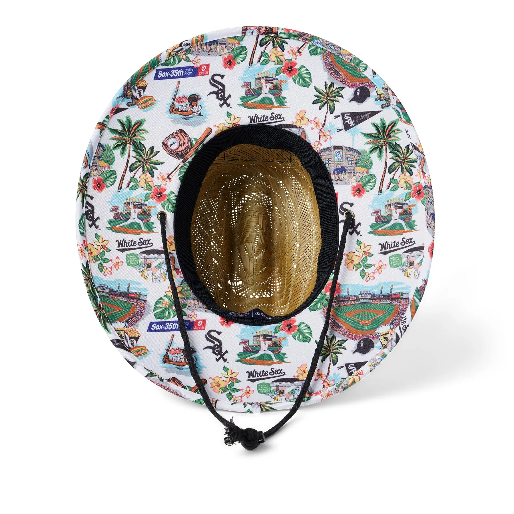 CHICAGO WHITE SOX SCENIC STRAW HAT