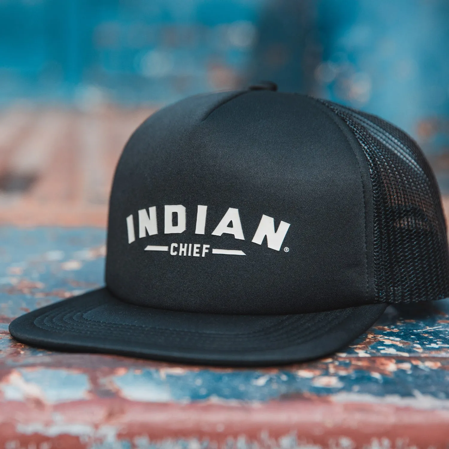 Chief Trucker Hat, Black
