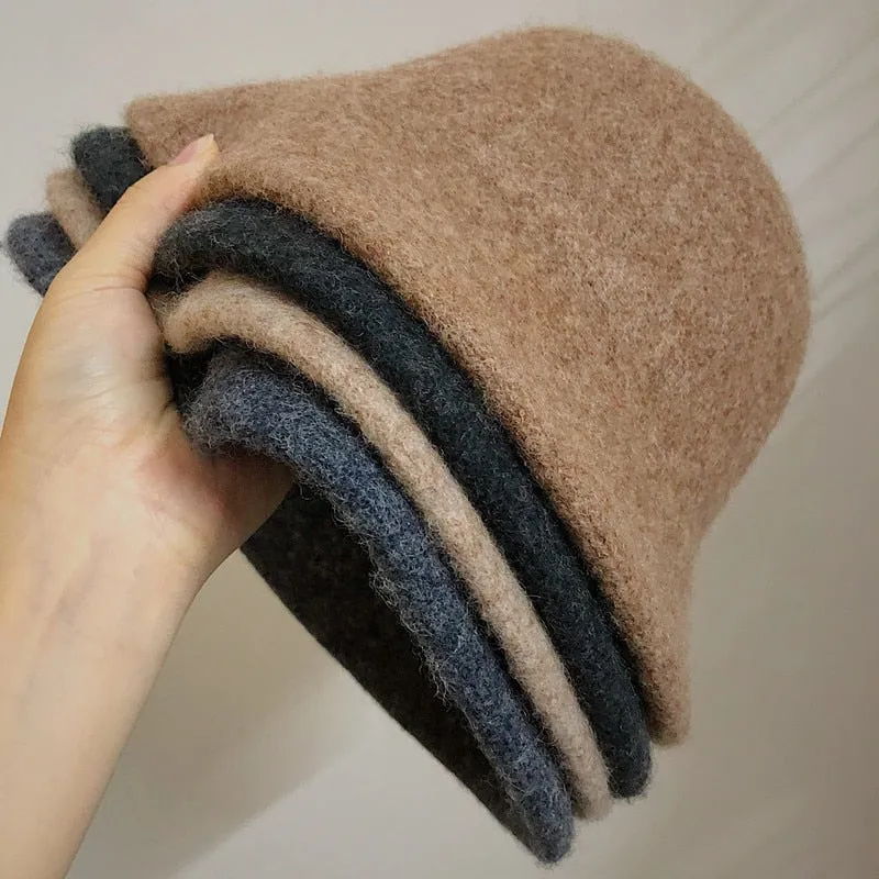 Classic Felt Bucket Hat