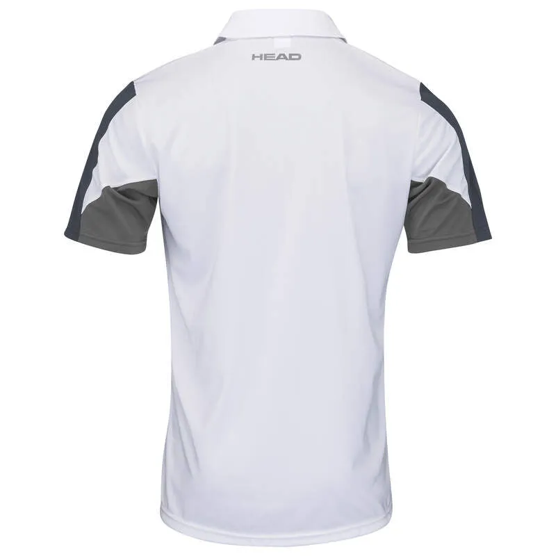 CLUB 22 TECH POLO SHIRT WHITE - MENS