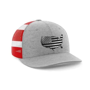 Continental Flag Black Patch Hat