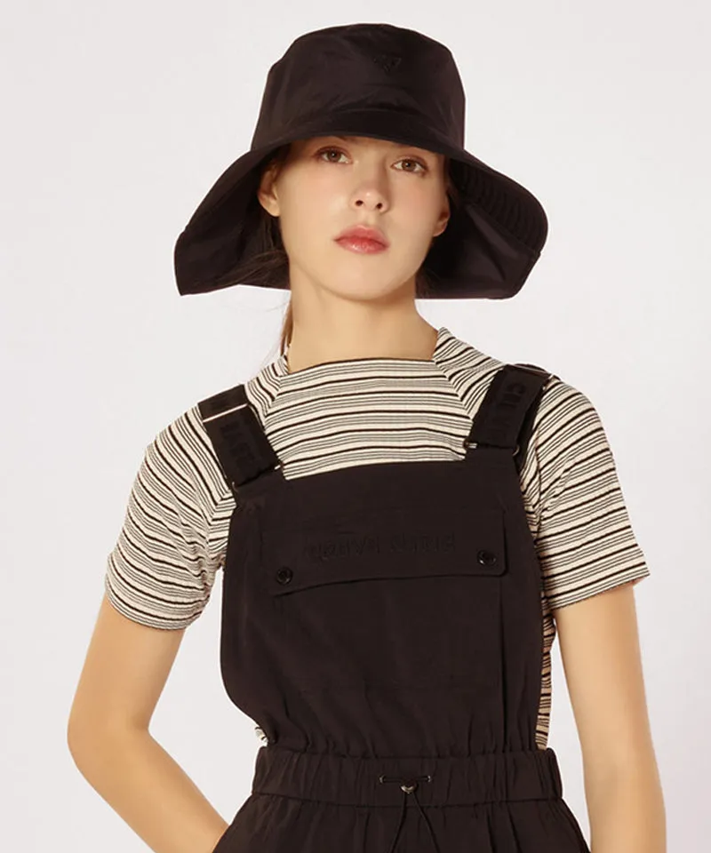 CREVE NINE: Logo Laser Bucket Hat - Black