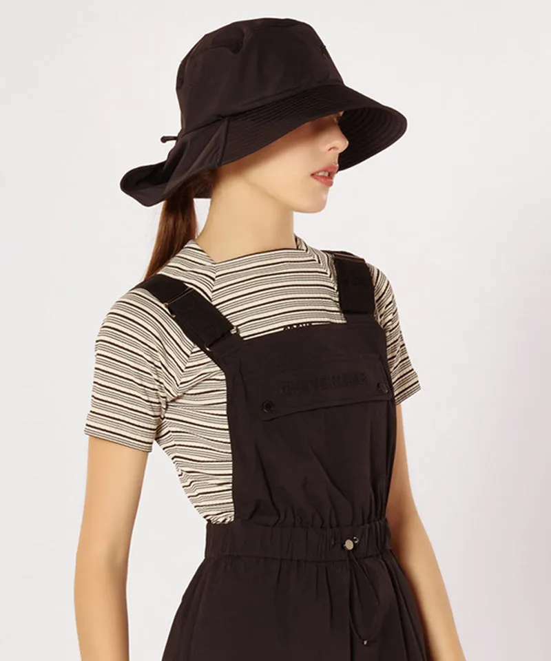 CREVE NINE: Logo Laser Bucket Hat - Black
