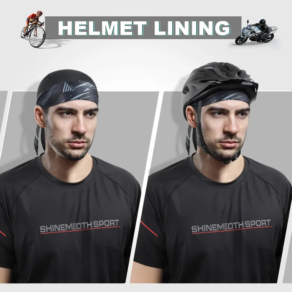 Cycling Cap Sport Beanie Running Pirate Hat Doo Rag Summer Quick Dry Bike Riding Fishing Bicycle Baseball Caps Bandana Headscarf