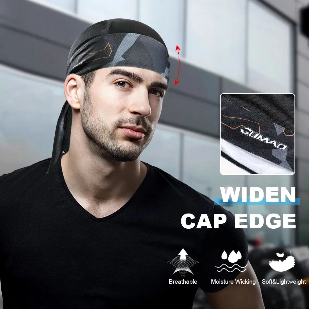 Cycling Cap Sport Beanie Running Pirate Hat Doo Rag Summer Quick Dry Bike Riding Fishing Bicycle Baseball Caps Bandana Headscarf