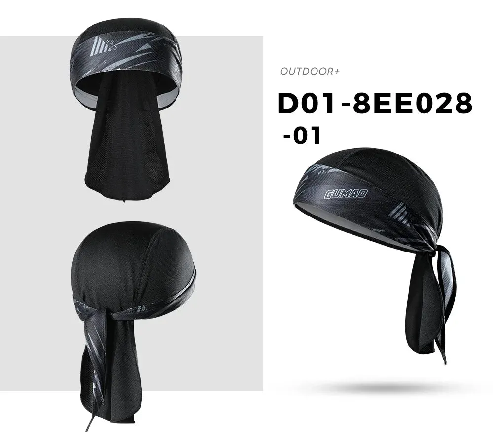 Cycling Cap Sport Beanie Running Pirate Hat Doo Rag Summer Quick Dry Bike Riding Fishing Bicycle Baseball Caps Bandana Headscarf