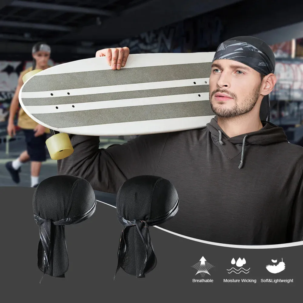 Cycling Cap Sport Beanie Running Pirate Hat Doo Rag Summer Quick Dry Bike Riding Fishing Bicycle Baseball Caps Bandana Headscarf