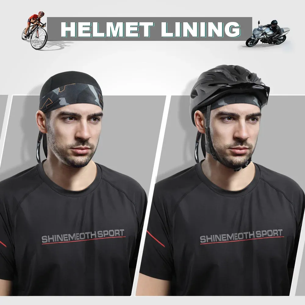 Cycling Cap Sport Beanie Running Pirate Hat Doo Rag Summer Quick Dry Bike Riding Fishing Bicycle Baseball Caps Bandana Headscarf
