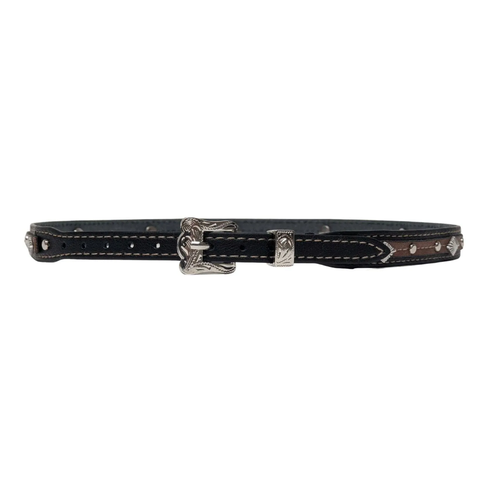 Eastwood Star Tooled Leather Cowboy Hat Band: Brown / OS