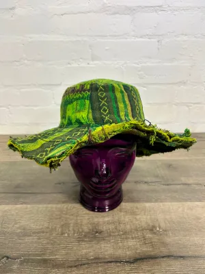 Elephant Patch Wide Brim Sun Hat