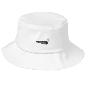 Embroidered Doobie Logo - Old School Bucket Hat