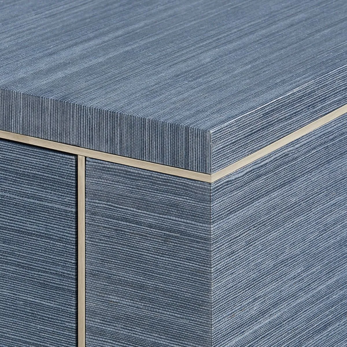 Ethan 3-Drawer End Table / Navy Blue