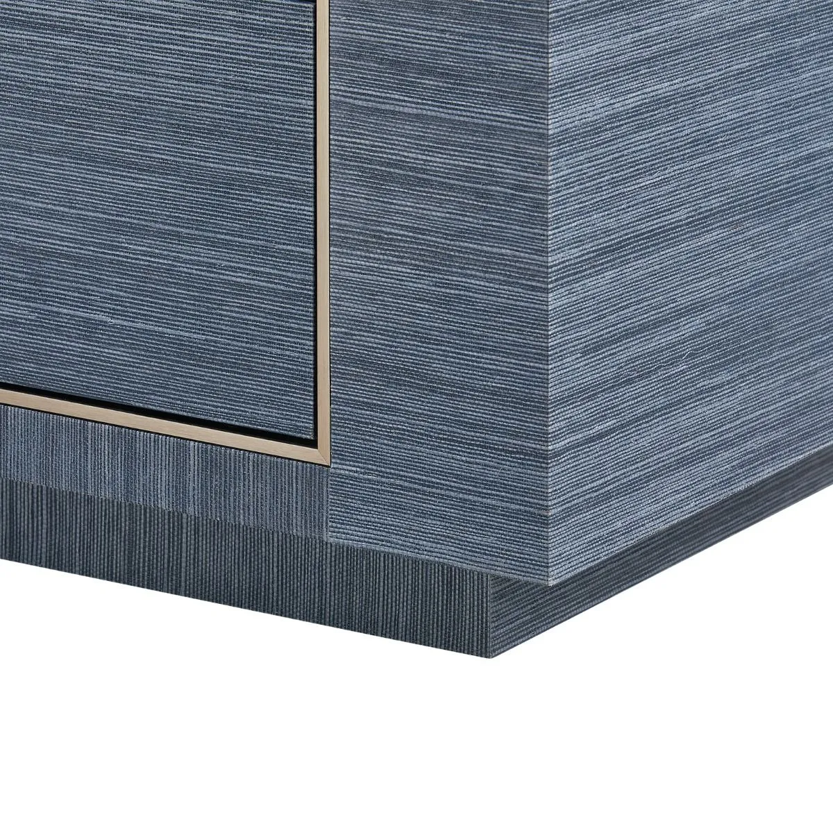 Ethan 3-Drawer End Table / Navy Blue