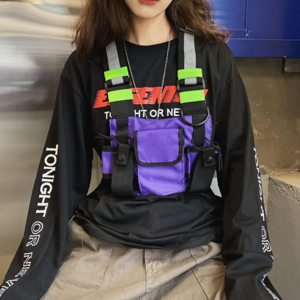 Functional Tactical Hip Hop Belt Bag