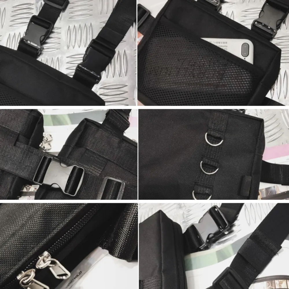 Functional Tactical Hip Hop Belt Bag