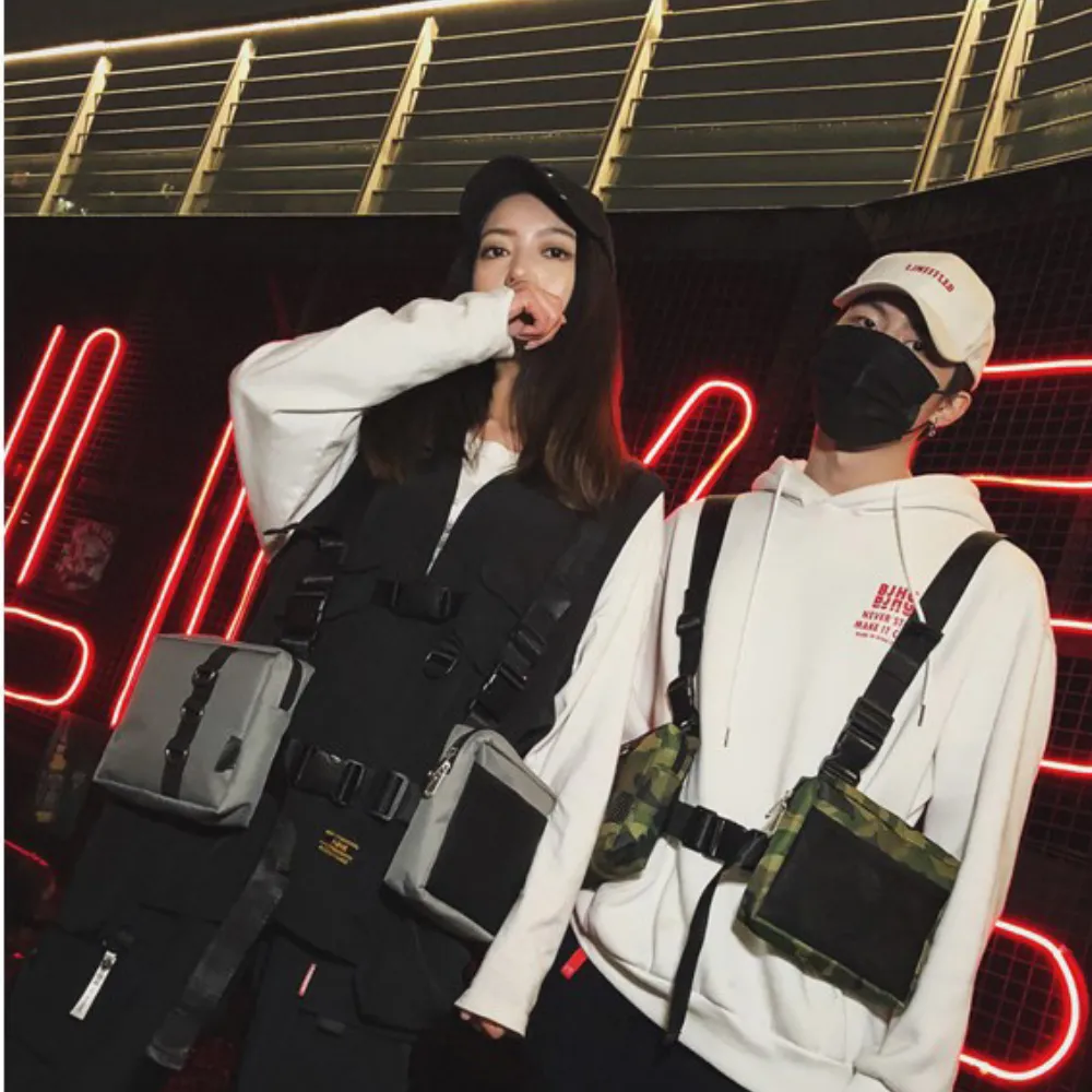 Functional Tactical Hip Hop Belt Bag