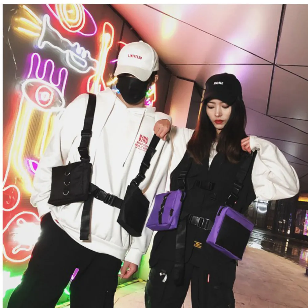 Functional Tactical Hip Hop Belt Bag