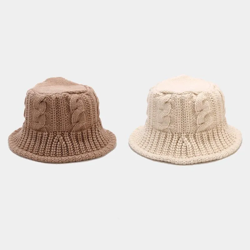 Fur Pompom Wool Winter Hat