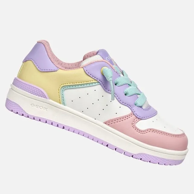 Geox - Washiba - Lilac/Light Yellow