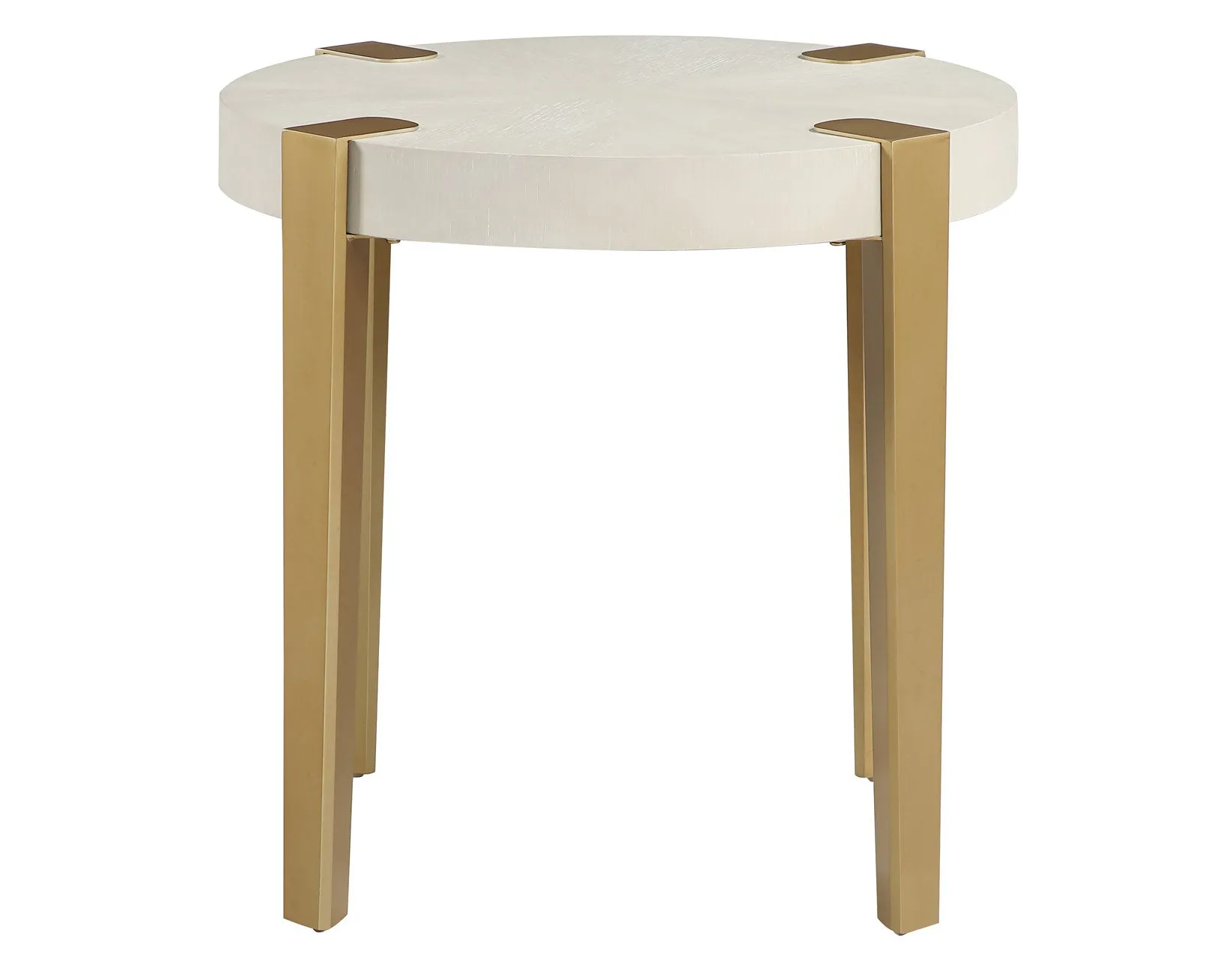 Grace White End Table