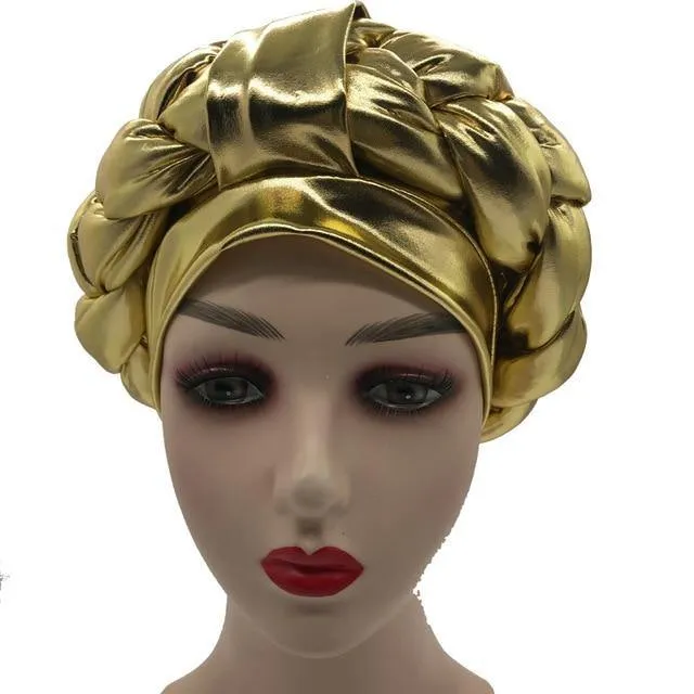 Headscarf: Braided Headscarf For Women