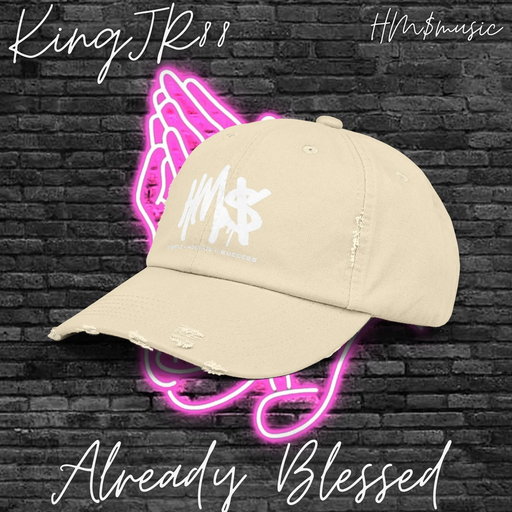 HM$ Distressed Cap