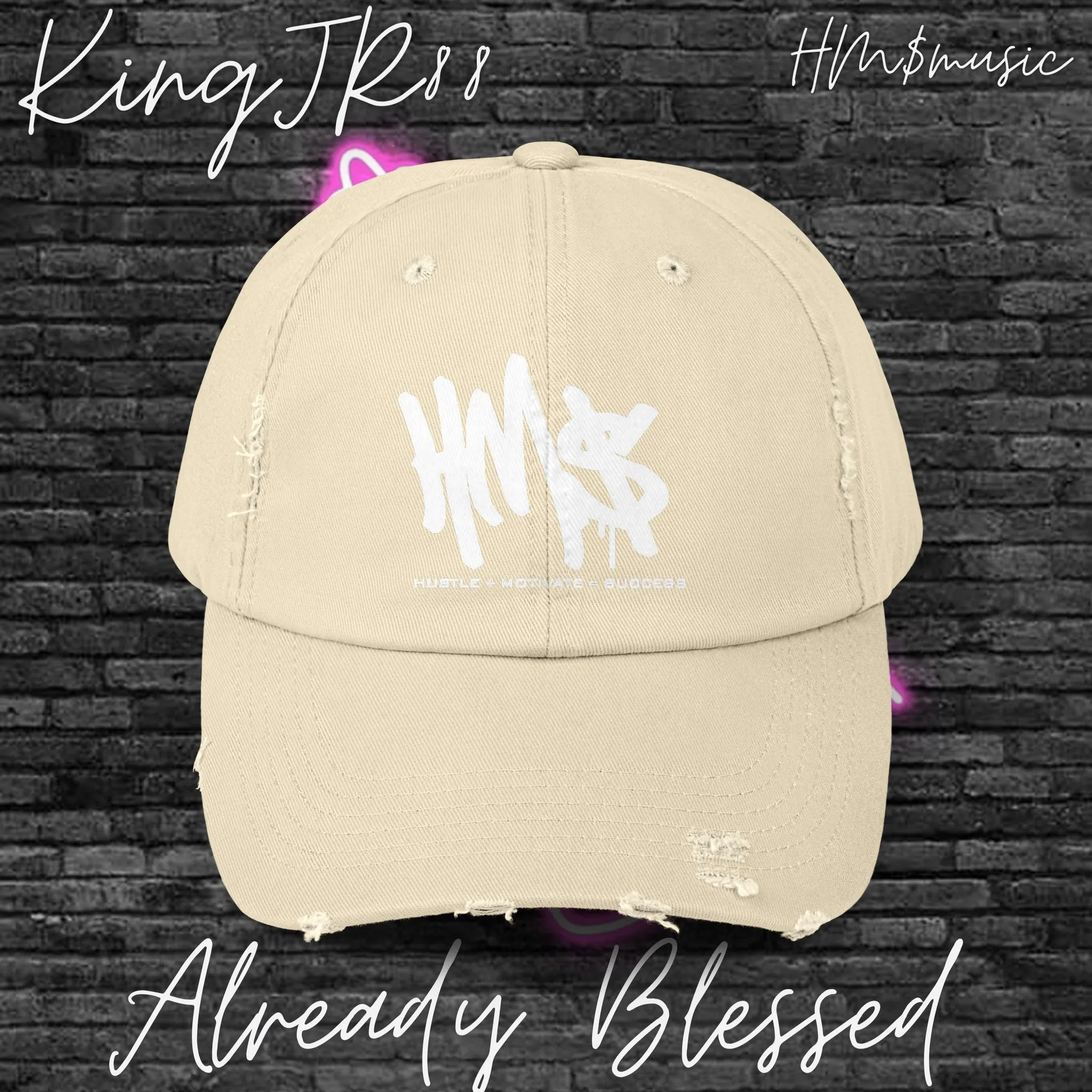 HM$ Distressed Cap