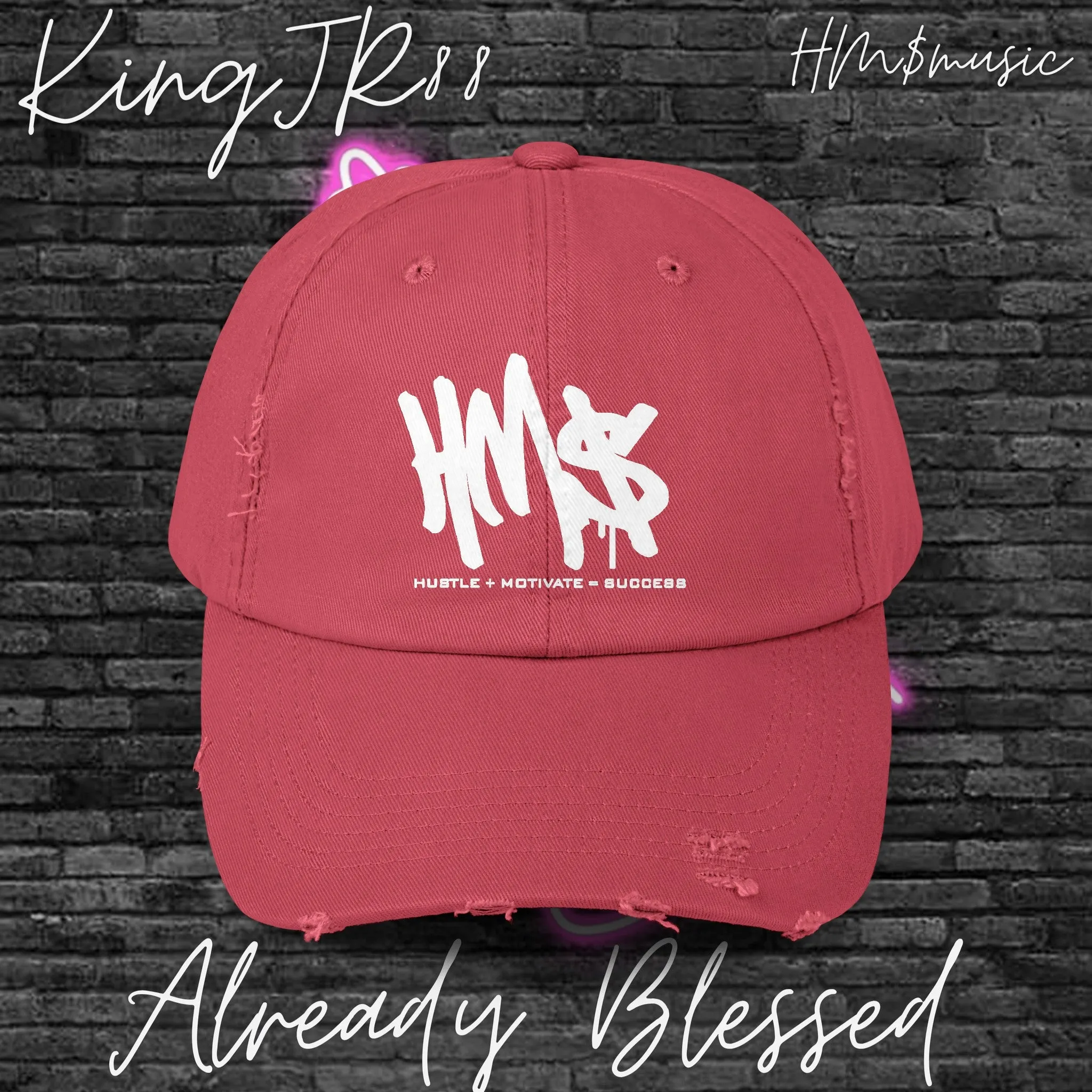 HM$ Distressed Cap