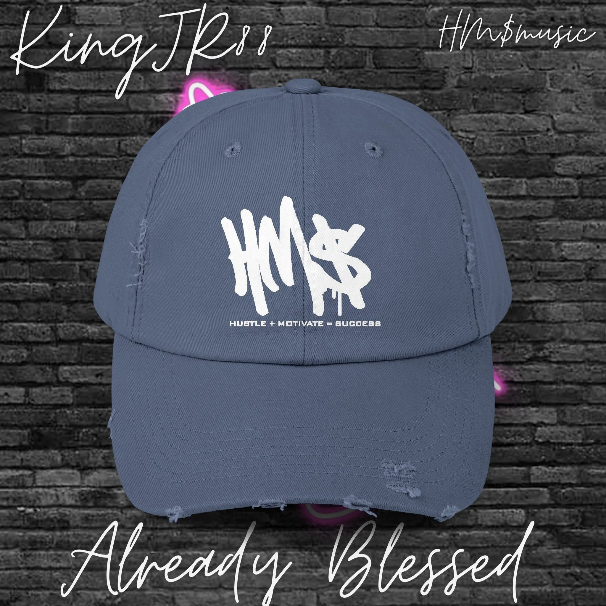 HM$ Distressed Cap