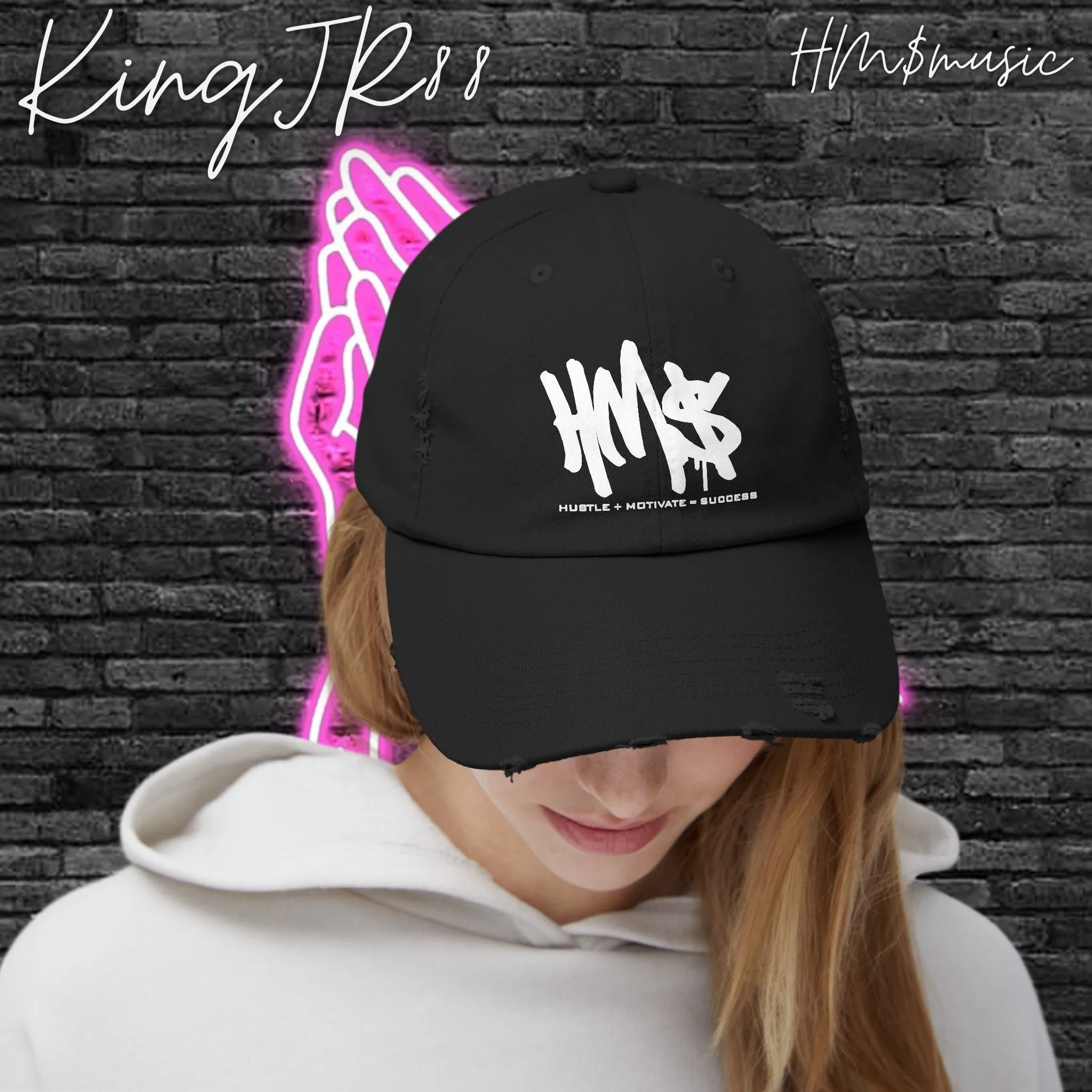HM$ Distressed Cap