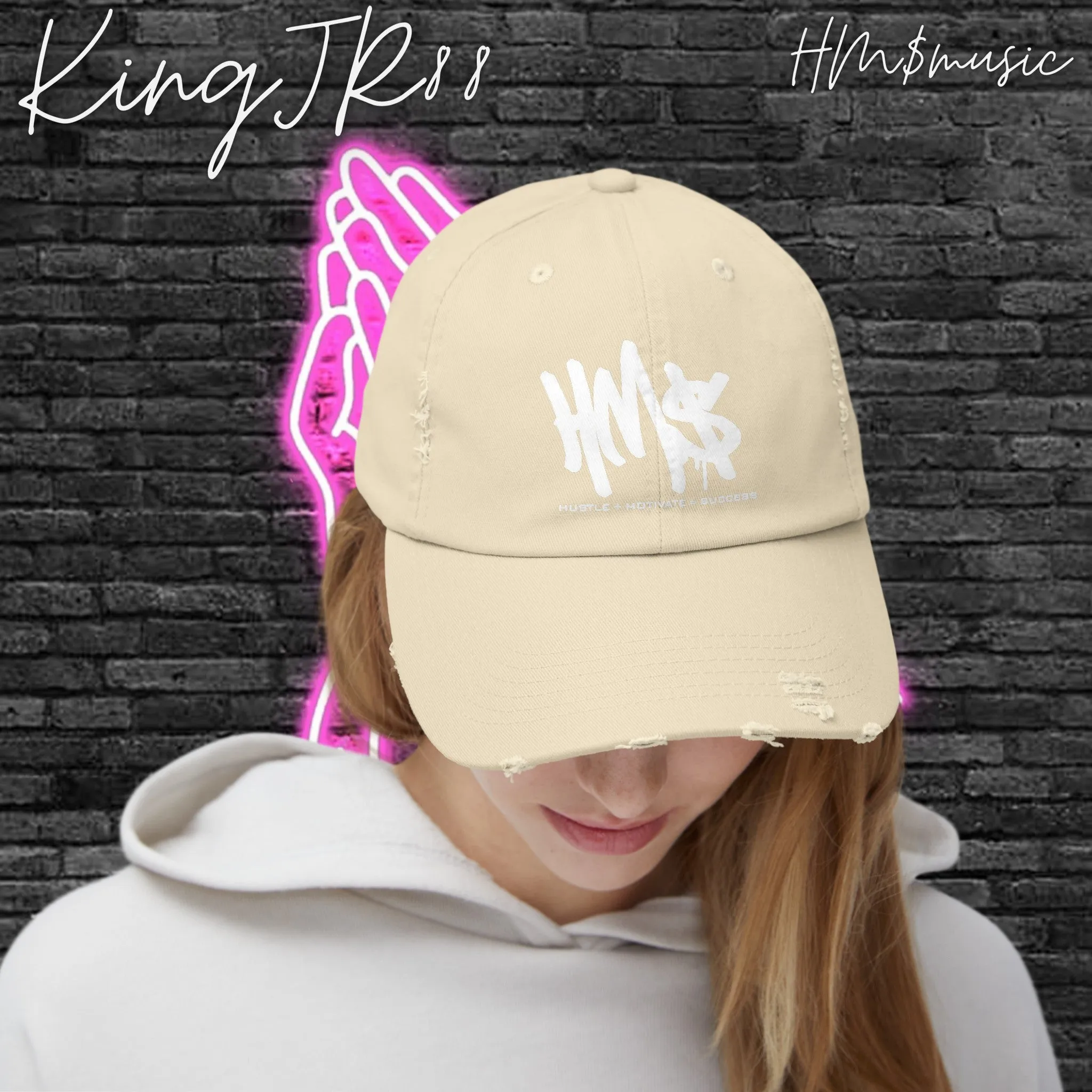 HM$ Distressed Cap