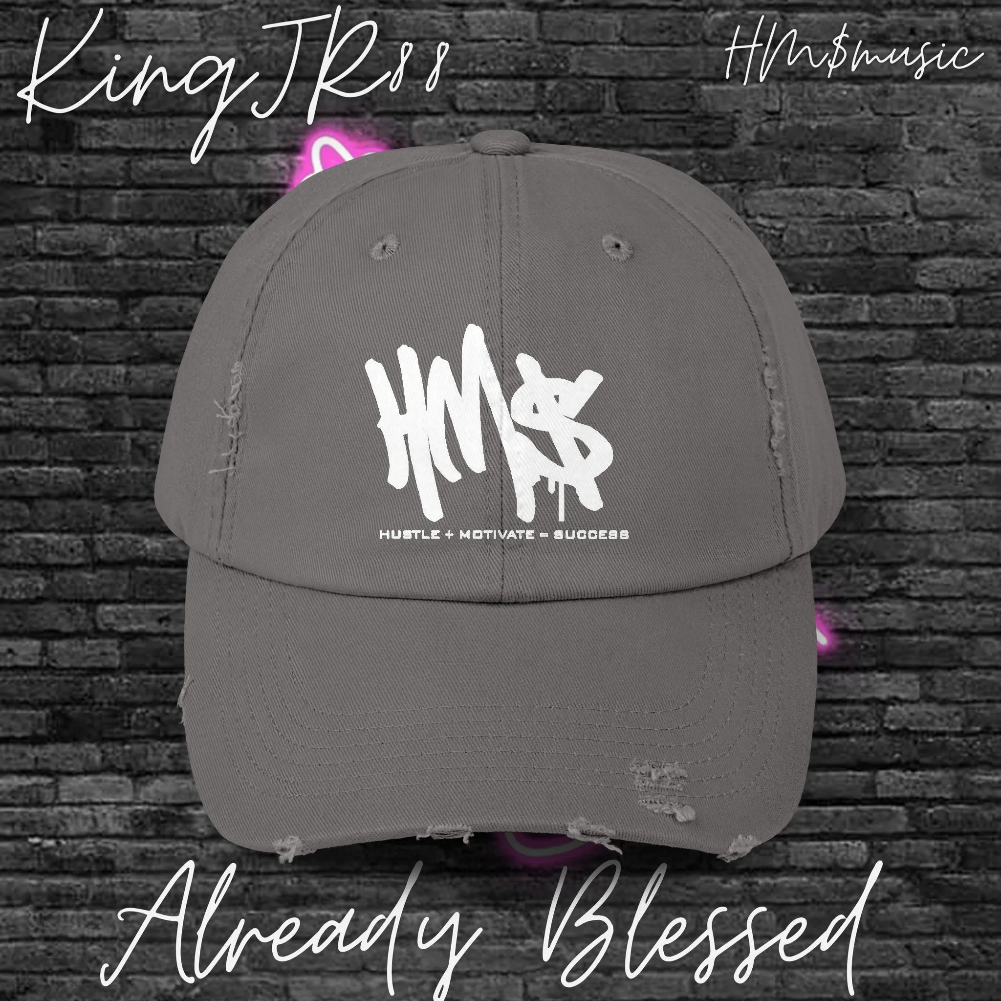 HM$ Distressed Cap