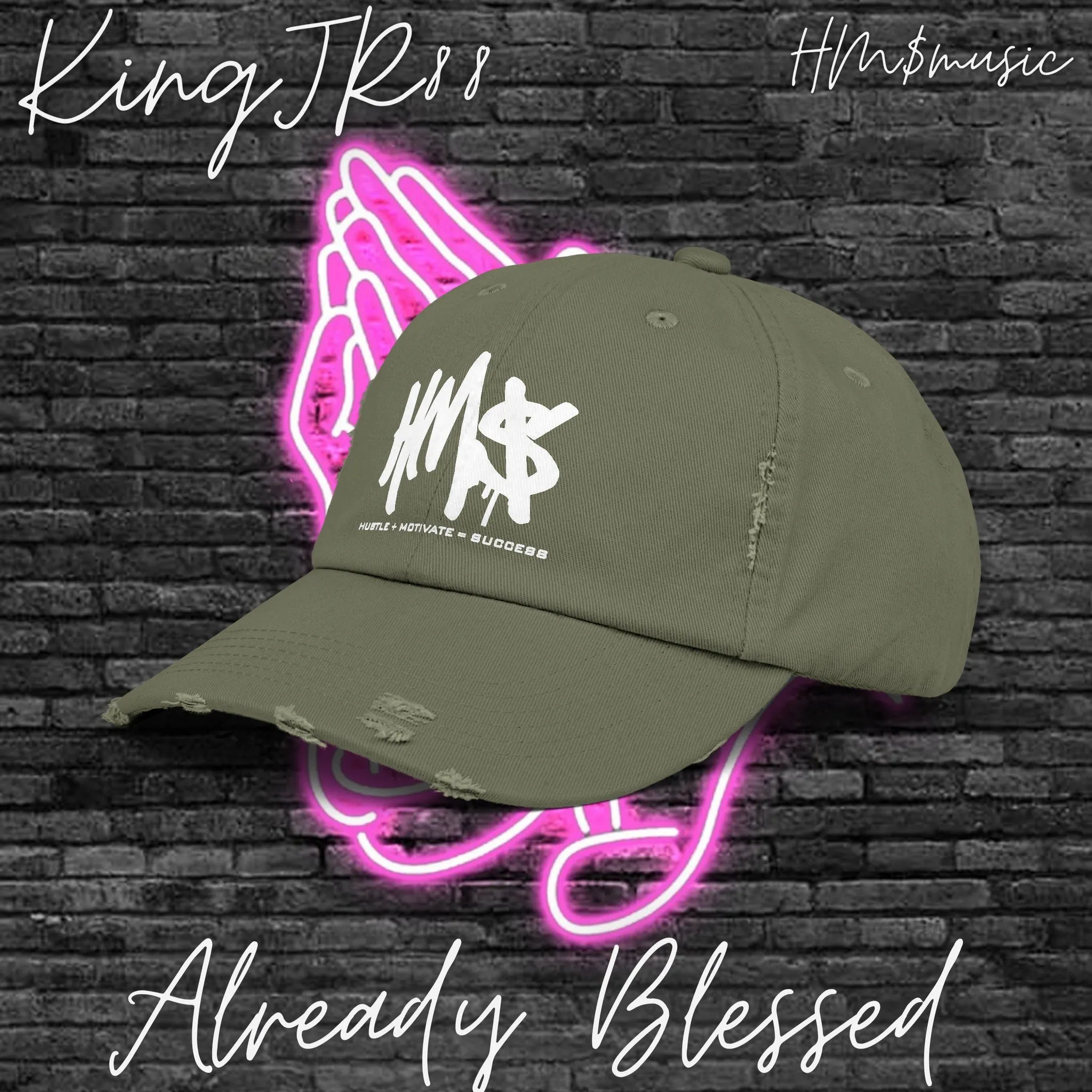 HM$ Distressed Cap
